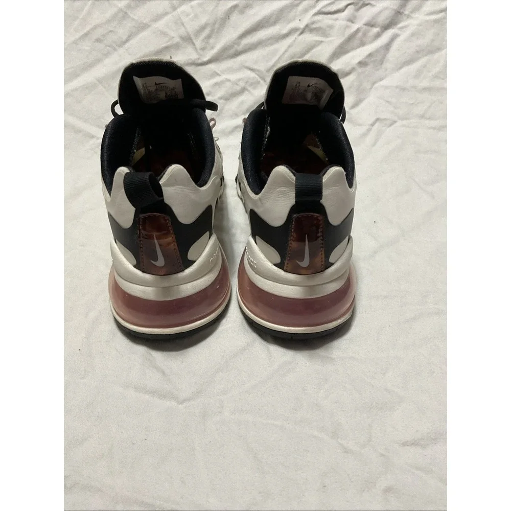 Nike Air 70 React Women's 8.5 Ivory Rose Athletic Running‎ Shoe CU4752-100